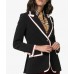 Camille Cottin Killing Eve Helene Black Wool Blazer Camille Cottin Killing Eve Helene Black Wool Blazer